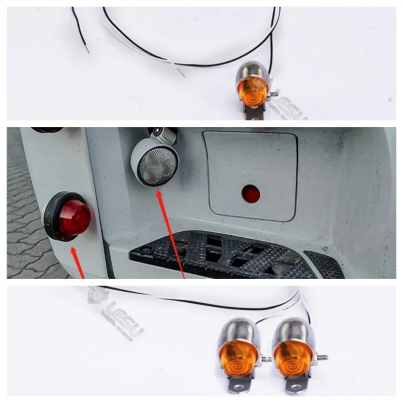 LED 3 Colours Width Indicator Lights Front And Rear Lights Pedal Lights Profile Lights Warning S-1295 For 1/14 Tamiya RC Parts
LED 3 Colours Width Indicator Lights Front And Rear Lights Pedal Lights Profile Lights Warning S-1295 For 1/14 Tamiya RC Parts