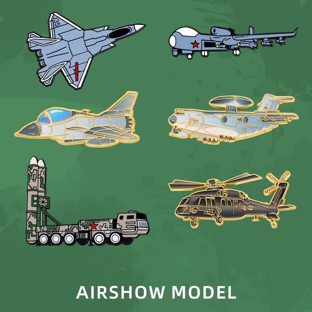 Airshow Enthusiast Collectible Metal Fighter Jet Lapel Pins Creative Cartoon Enamel Brooch Metal Badges Gift
Airshow Enthusiast Collectible Metal Fighter Jet Lapel Pins Creative Cartoon Enamel Brooch Metal Badges Gift
