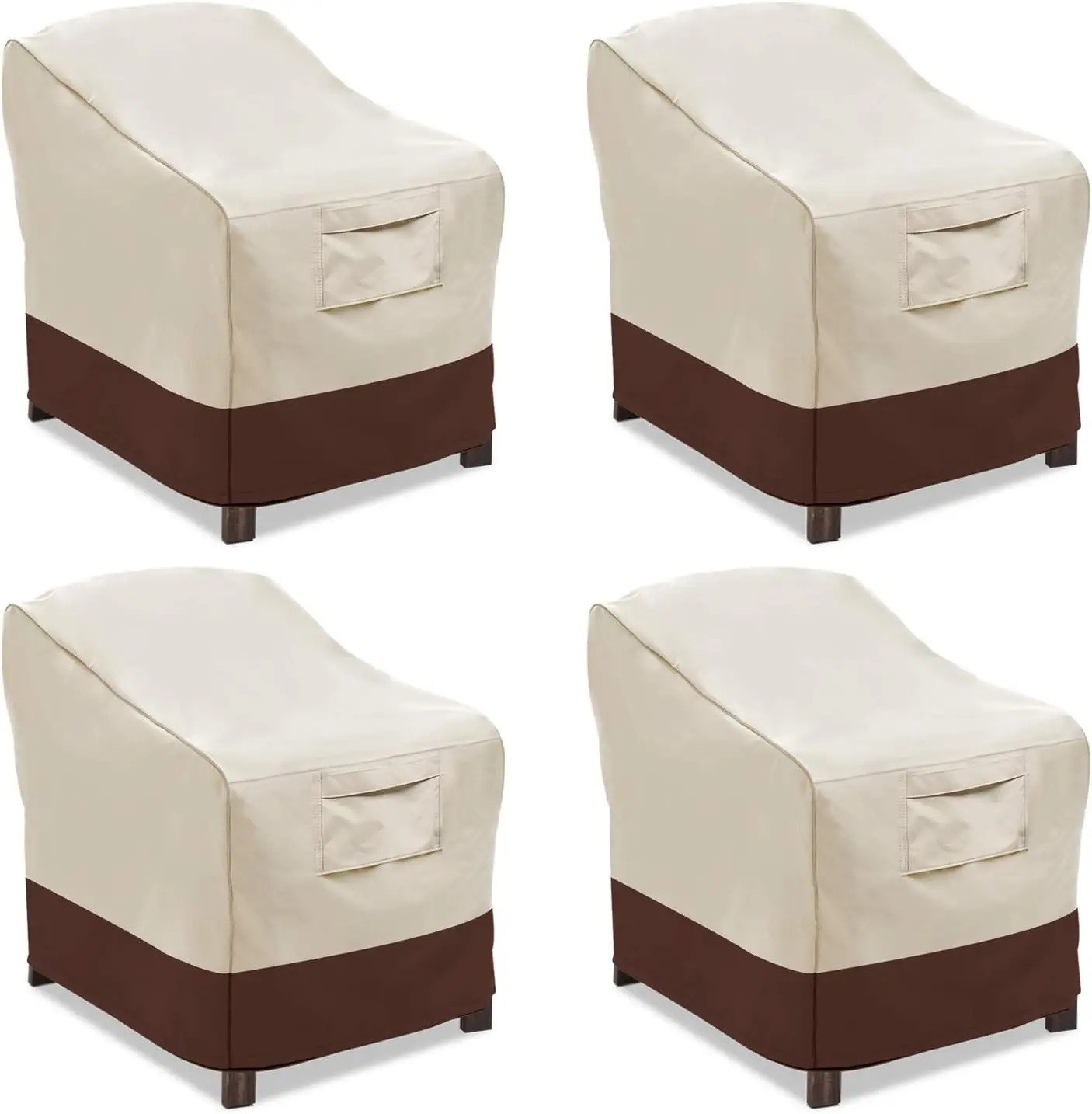 Patio Chair Covers, Lounge Deep Seat Cover, Heavy Duty and Waterproof Outdoor Lawn Patio Furniture Covers (4 Pack - Large, Beige
Patio Chair Covers, Lounge Deep Seat Cover, Heavy Duty and Waterproof Outdoor Lawn Patio Furniture Covers (4 Pack - Large, Beige