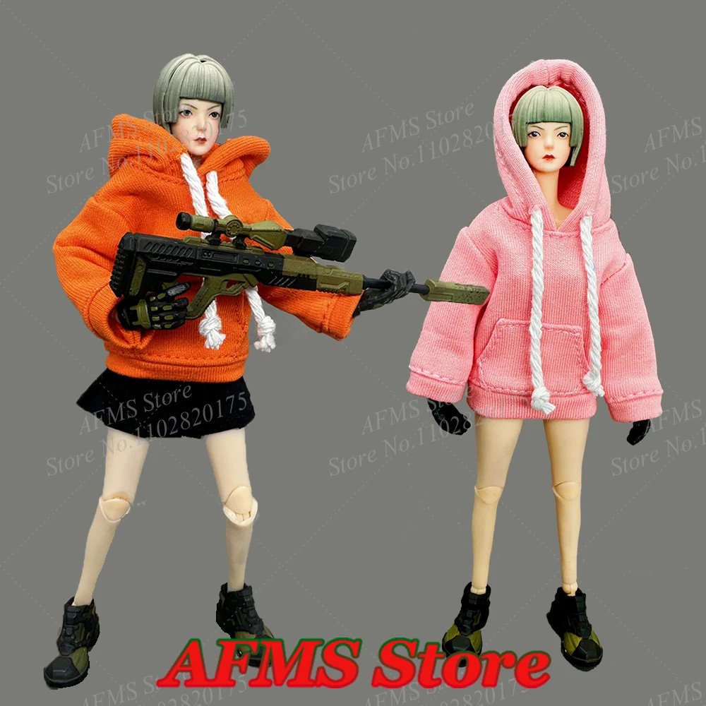 1/12 Scale Mobile Suit Girl Hoodie Long Sleeved Pullover Pleated Skirt Sweatshirt Fit 6inch Women Soldier Action Figure Body
1/12 Scale Mobile Suit Girl Hoodie Long Sleeved Pullover Pleated Skirt Sweatshirt Fit 6inch Women Soldier Action Figure Body