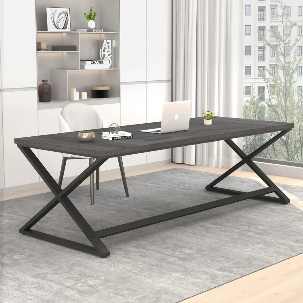 70 Inch Large Desk, Long Computer Desk for Writing Study, Industrial Home Office Work Executive Desk for Bedroom, Wood Metal Pc
70 Inch Large Desk, Long Computer Desk for Writing Study, Industrial Home Office Work Executive Desk for Bedroom, Wood Metal Pc
