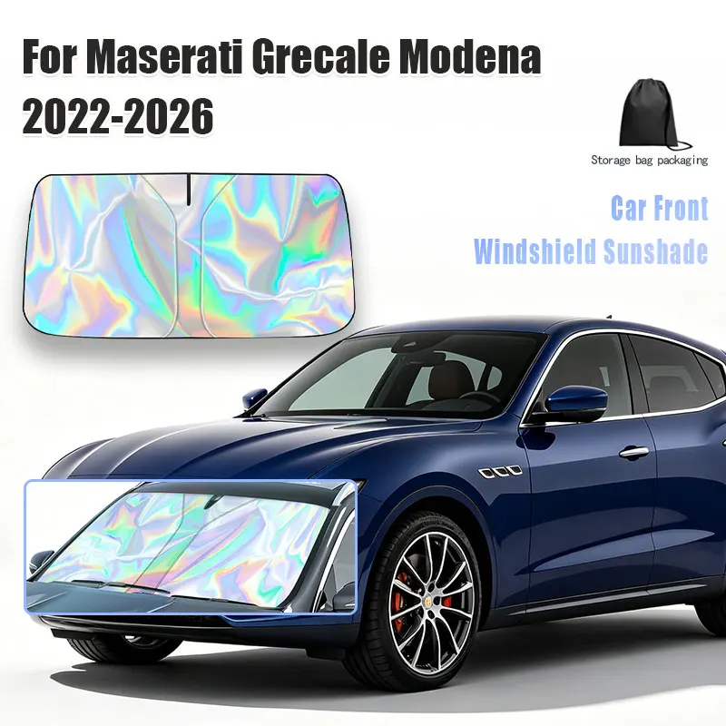 For Maserati Grecale Modena 2022-2026 Car Windshield Sunshade Cover Front Window Sun Shade Visor Auto Interior UV Protection
For Maserati Grecale Modena 2022-2026 Car Windshield Sunshade Cover Front Window Sun Shade Visor Auto Interior UV Protection
