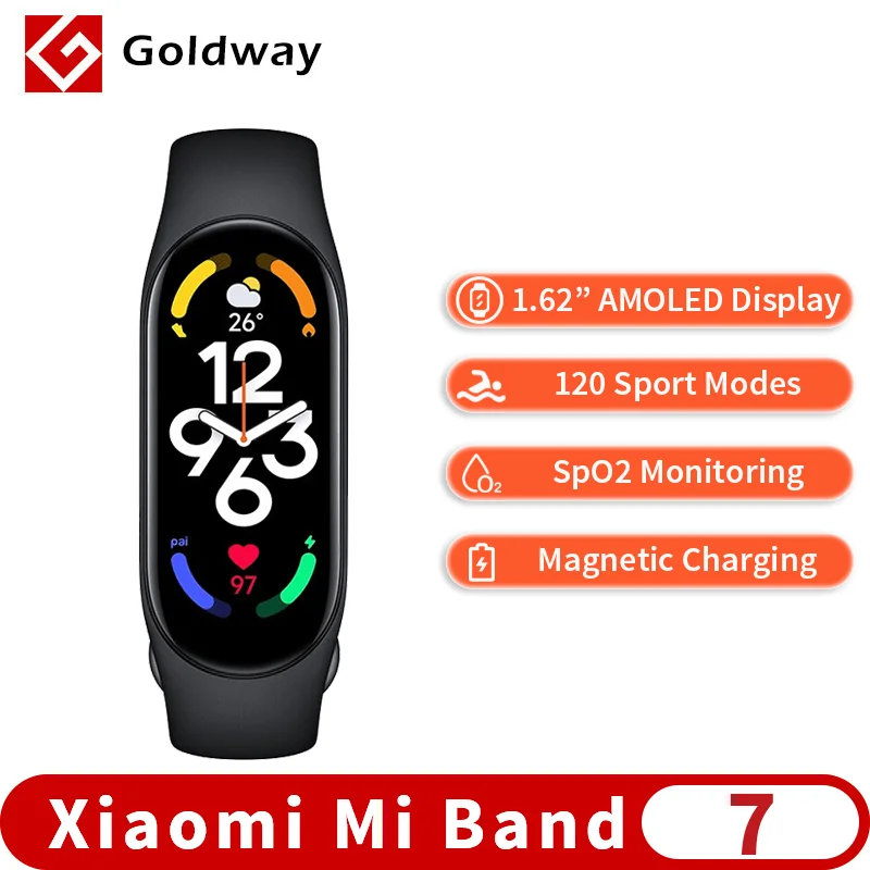 Xiaomi Mi Band 7 смарт-браслет 8 Color AMOLED экран Miband 7 Blood Oxygen Fitness Tracker Bluetooth водонепроницаемый
Xiaomi Mi Band 7 смарт-браслет 8 Color AMOLED экран Miband 7 Blood Oxygen Fitness Tracker Bluetooth водонепроницаемый