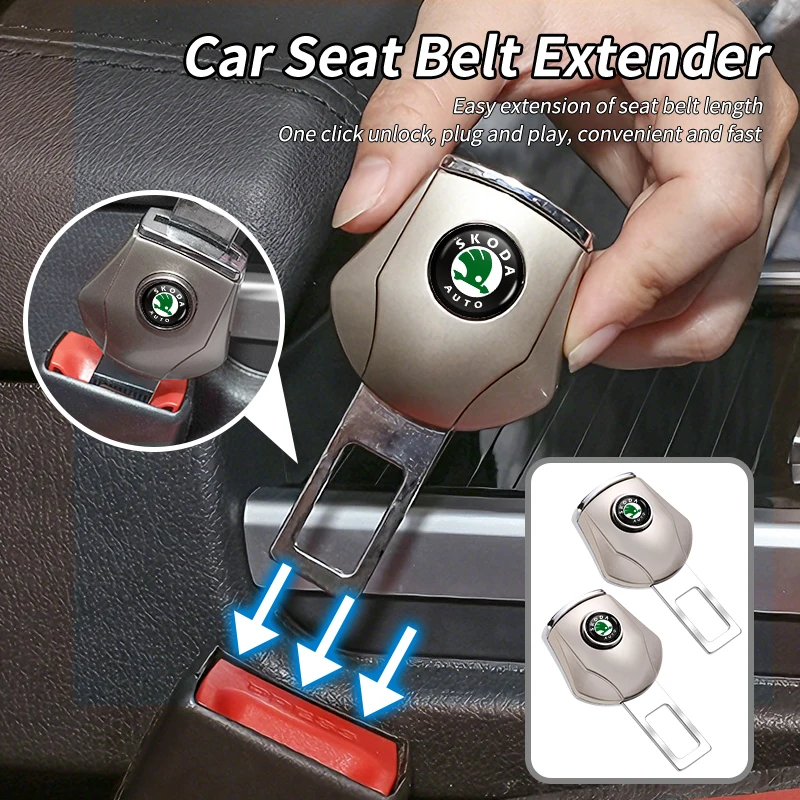 Car Seat Belt Clip Extender Metal Seatbelt Lock Buckle Plug Accessories For Skoda Octavia Rapid Kodiaq Karoq Fabia Kamiq Superb
Car Seat Belt Clip Extender Metal Seatbelt Lock Buckle Plug Accessories For Skoda Octavia Rapid Kodiaq Karoq Fabia Kamiq Superb