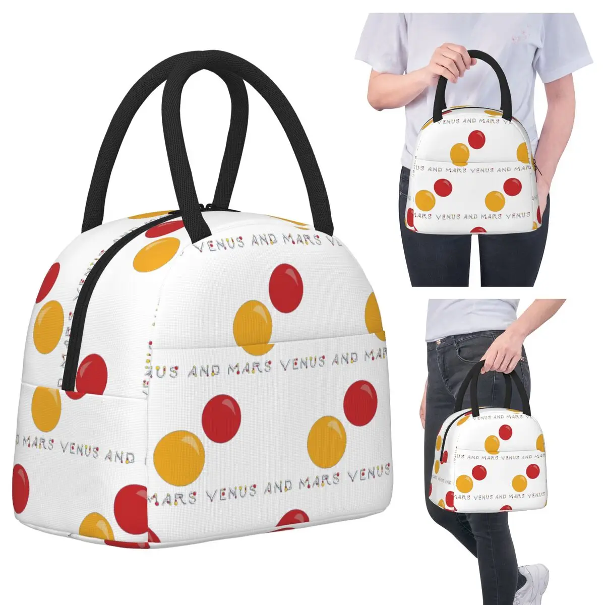 Venus And Mars Minimalist Album Cover Lunch Bags Insulated Bento Box Lunch Tote Picnic Bags Cooler Bag for Woman Children Work
Venus And Mars Minimalist Album Cover Lunch Bags Insulated Bento Box Lunch Tote Picnic Bags Cooler Bag for Woman Children Work