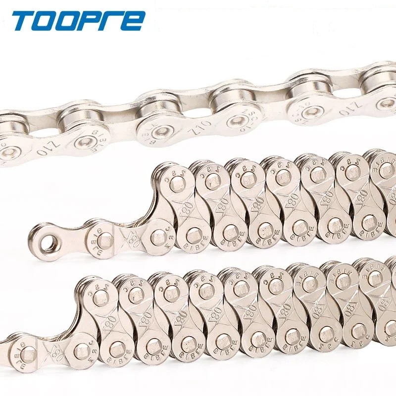 TOOPRE Mountain Bike Chain 12 Speed Silver Electroplating Chains 116 Links Iamok Bicycle Parts
TOOPRE Mountain Bike Chain 12 Speed Silver Electroplating Chains 116 Links Iamok Bicycle Parts