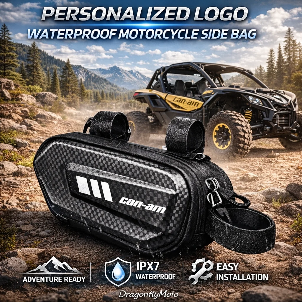 For Can Am Outlander 1000 Ryker 900 Renegade 800 Canam Motorcycle Side Bag Personalized Logo Waterproof Hard Shell Saddlebag
For Can Am Outlander 1000 Ryker 900 Renegade 800 Canam Motorcycle Side Bag Personalized Logo Waterproof Hard Shell Saddlebag