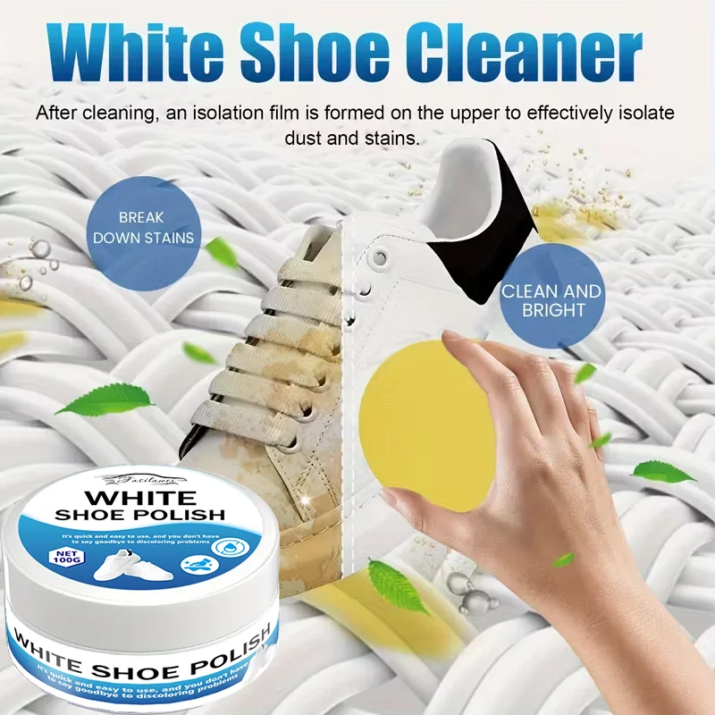 Универсальный гель для чистки кроссовок Fasilawei: формула бикарбонатов натрия, средство для удаления пятен/окислиния и обезжириватель
Универсальный гель для чистки кроссовок Fasilawei: формула бикарбонатов натрия, средство для удаления пятен/окислиния и обезжириватель