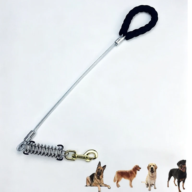 Short Large Dog Leash Stainless steel Big Dog Lead One step traction rope Explosion-proof dogs Lead Comfortable foam handle 70cm
Short Large Dog Leash Stainless steel Big Dog Lead One step traction rope Explosion-proof dogs Lead Comfortable foam handle 70cm