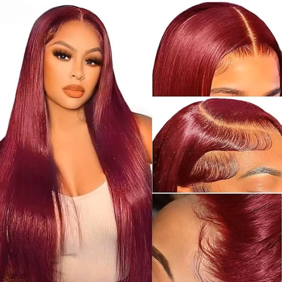 99J Прямые парики из натуральных волос Бордовый 13x6 HD Парик из натуральных волос на кружеве 13x4 HD Парик из натуральных волос с плотностью 220 Парики из человеческих волос для женщин
99J Прямые парики из натуральных волос Бордовый 13x6 HD Парик из натуральных волос на кружеве 13x4 HD Парик из натуральных волос с плотностью 220 Парики из человеческих волос для женщин
