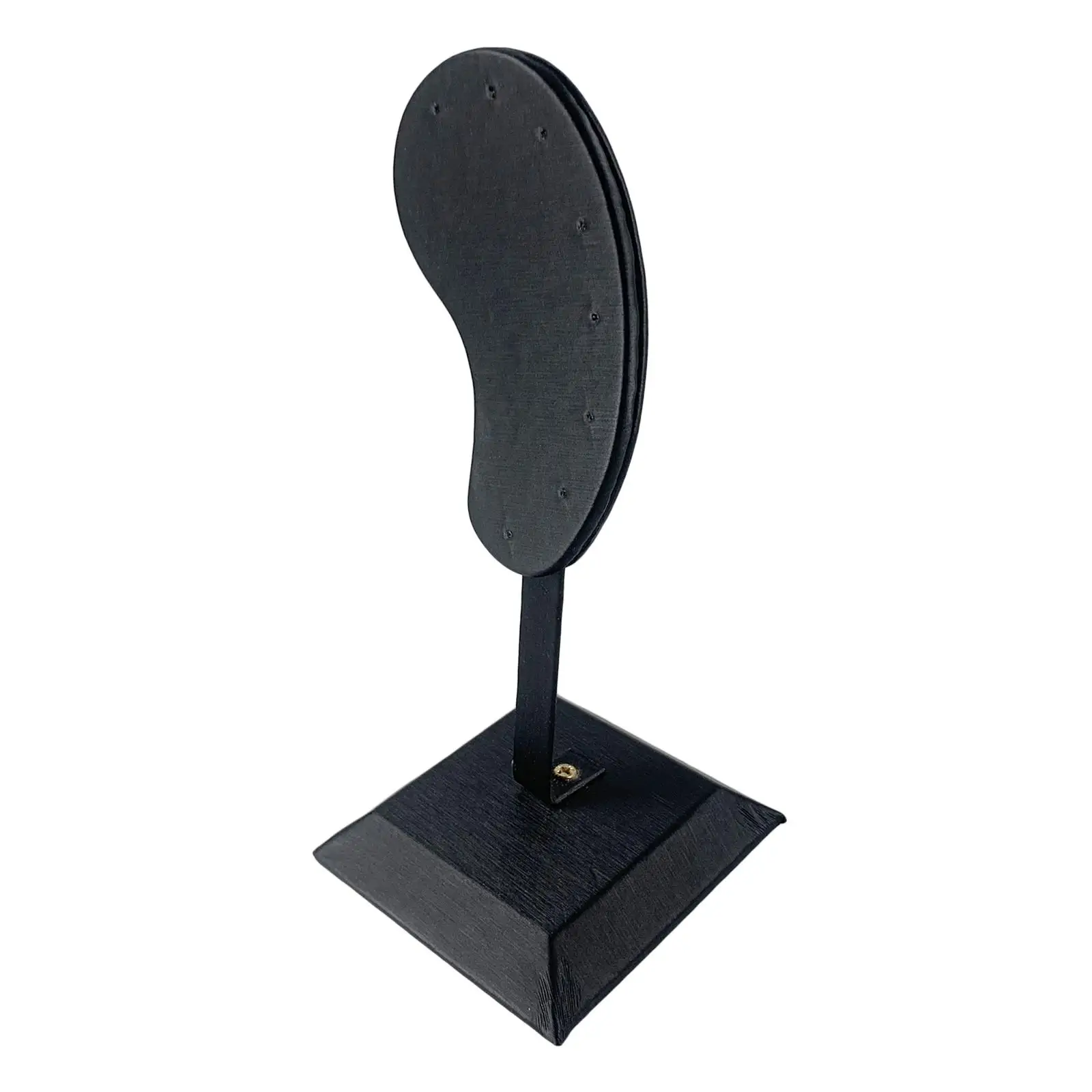 PU Leather Ear Shaped Earring Holder Jewelry Display Stand Wooden Base Earring Display Stand for Countertop Woman Retail Shop
PU Leather Ear Shaped Earring Holder Jewelry Display Stand Wooden Base Earring Display Stand for Countertop Woman Retail Shop