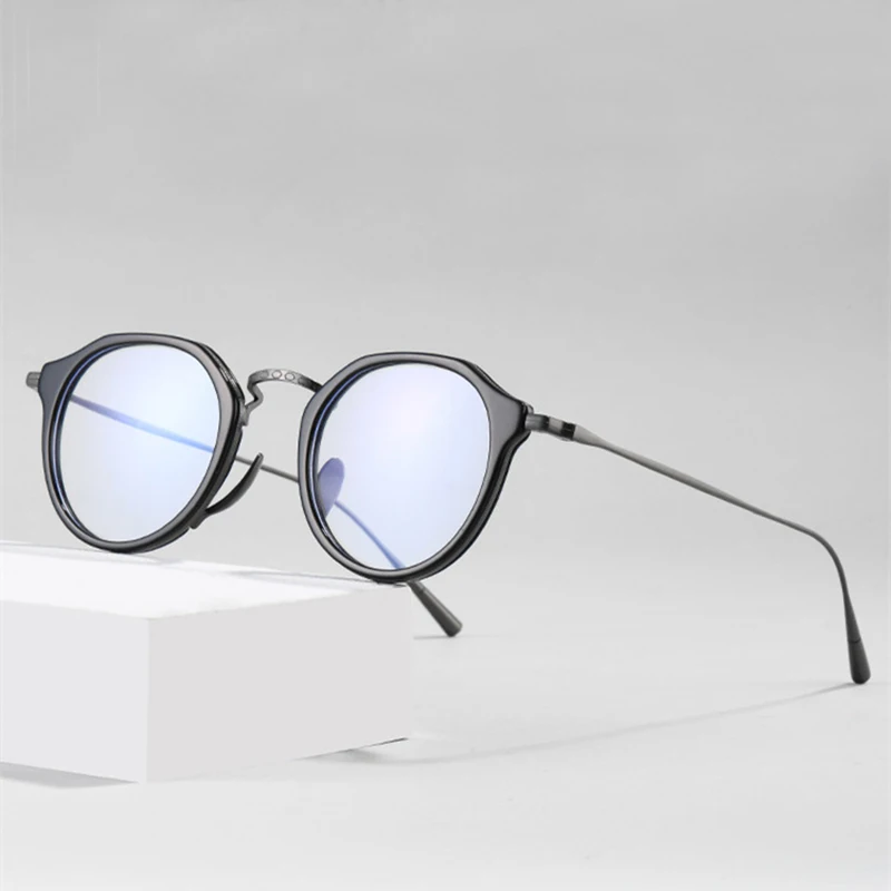 Vintage Titanium Acetate Round Men's Eyewear Handmade Retro Eyeglasses Frame Women Japanese Top Quality Unisex Glasses Frames
Vintage Titanium Acetate Round Men's Eyewear Handmade Retro Eyeglasses Frame Women Japanese Top Quality Unisex Glasses Frames