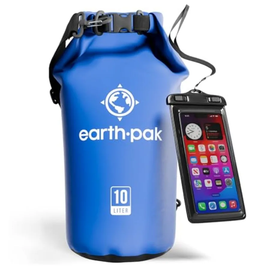 Waterproof Dry Bag - Roll Top Waterproof Backpack Sack Keeps Gear Dry for Kayak with Waterproof Phone Case
Waterproof Dry Bag - Roll Top Waterproof Backpack Sack Keeps Gear Dry for Kayak with Waterproof Phone Case