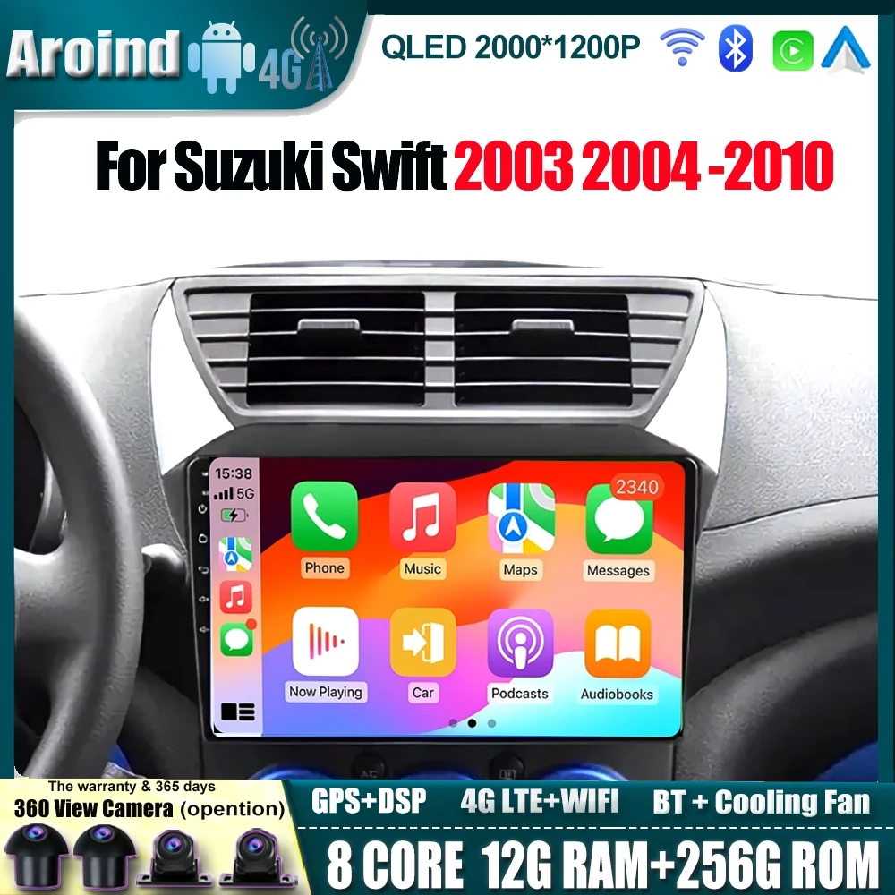 Android 14 Car Radio Touch Screen For Suzuki Swift 2003 2004 2005 2006-2010 Multimedia Player Navigation GPS Carplay Tools 8Core
Android 14 Car Radio Touch Screen For Suzuki Swift 2003 2004 2005 2006-2010 Multimedia Player Navigation GPS Carplay Tools 8Core