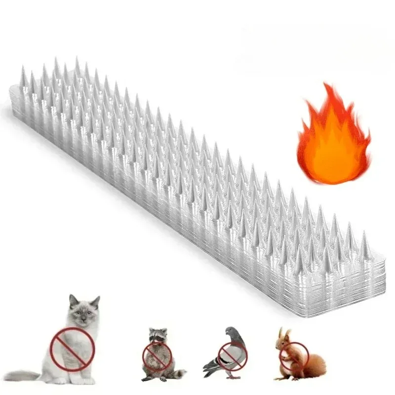 Plastic Spikes for Bird and Squirrel Repellent Anti-Pigeon Bird and Transparent Solution for Garden Fencing and Animal Control
Plastic Spikes for Bird and Squirrel Repellent Anti-Pigeon Bird and Transparent Solution for Garden Fencing and Animal Control