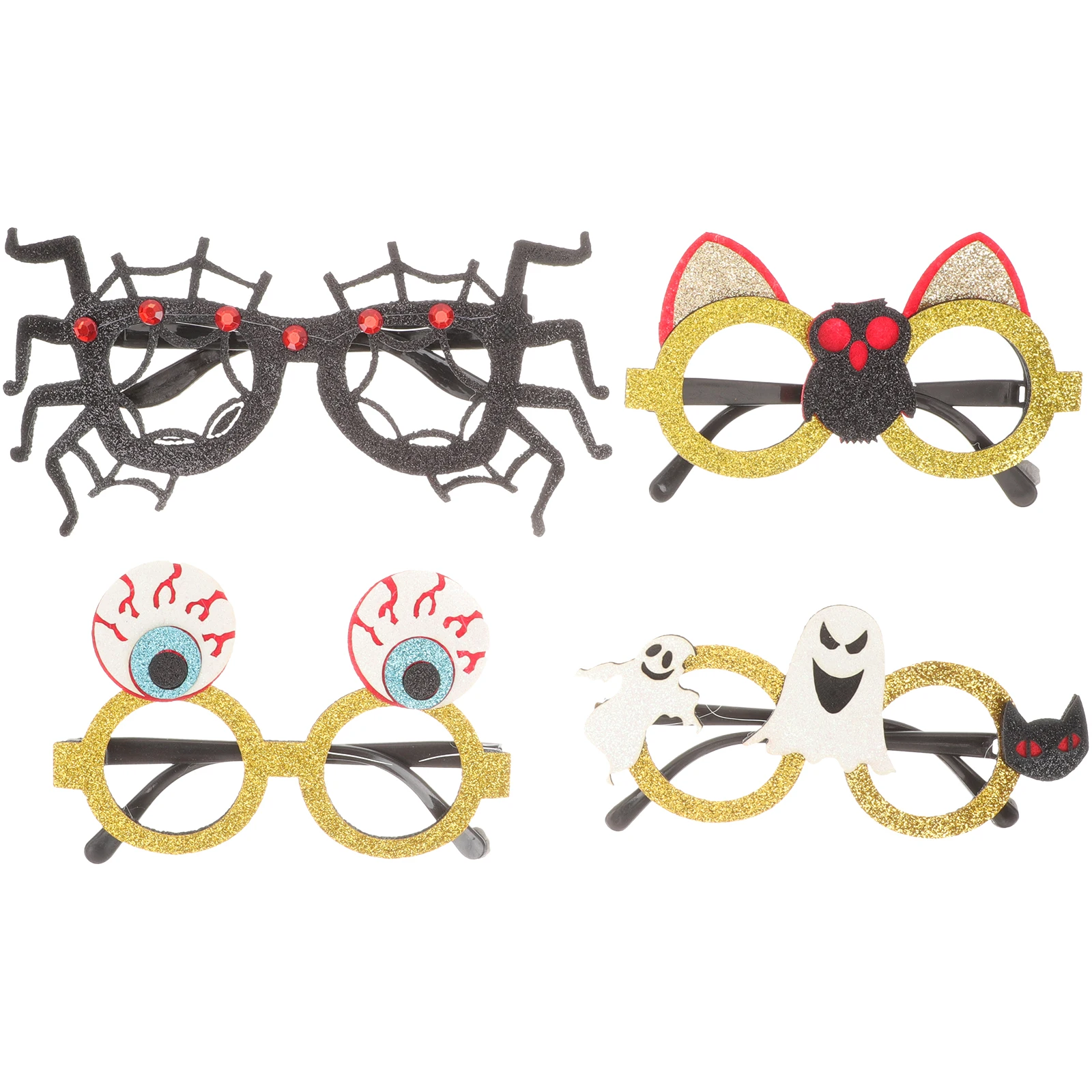 4 Pcs Halloween Glasses Party Supplies Bulk Eyeglasses Felt Funny Accessory Child Favor Novelty
4 Pcs Halloween Glasses Party Supplies Bulk Eyeglasses Felt Funny Accessory Child Favor Novelty