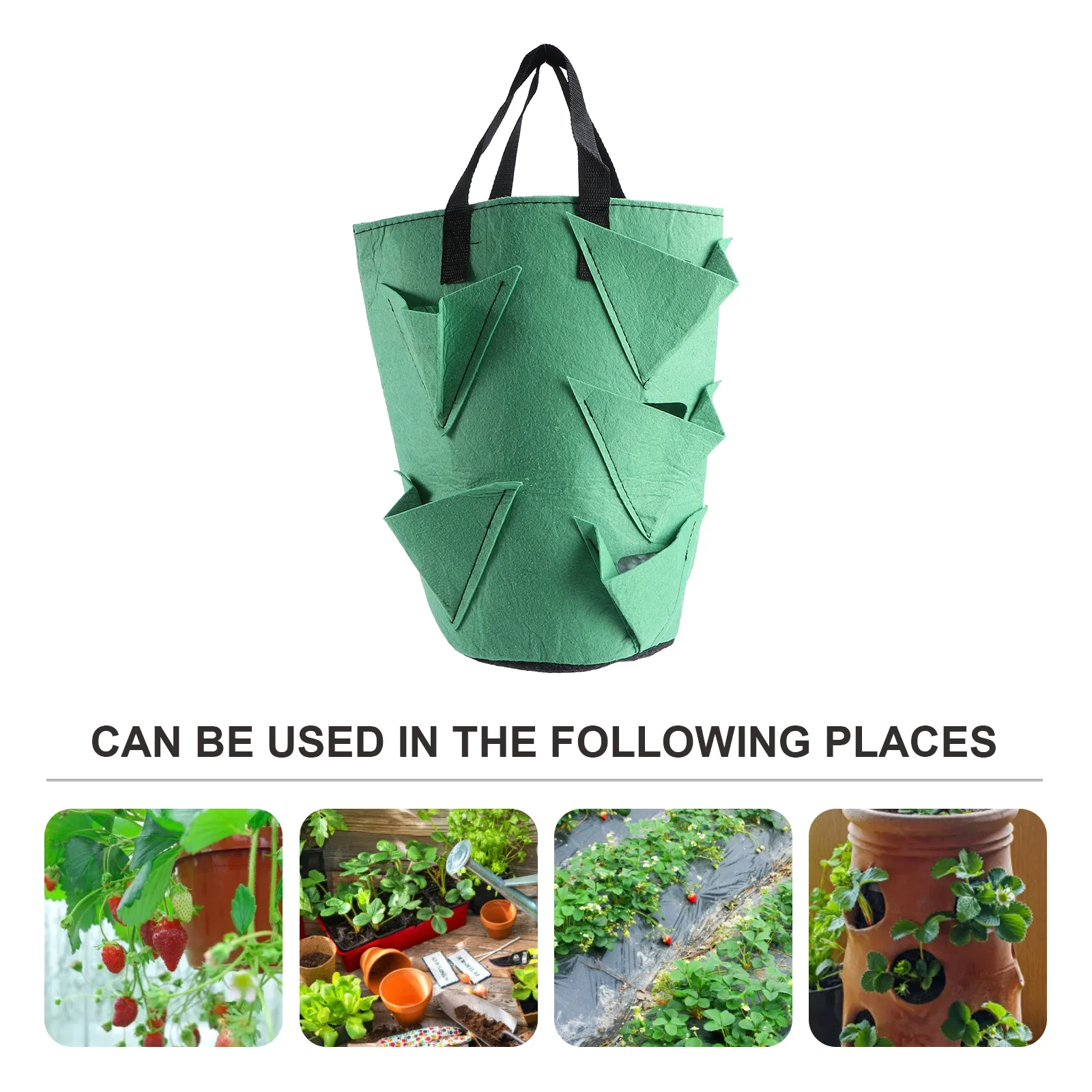2pcs Strawberry Planting Bag Non-Woven Grow Bag Air Pruning Root Healthy Hanging Garden Container Durable Fruit Vegetable Tool
2pcs Strawberry Planting Bag Non-Woven Grow Bag Air Pruning Root Healthy Hanging Garden Container Durable Fruit Vegetable Tool
