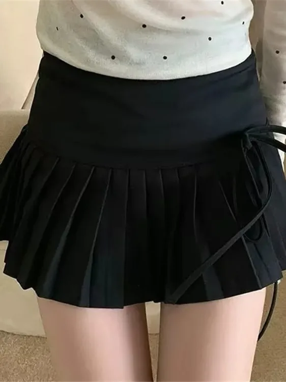 Sweet Spicy Playful Pleated Skirt Women's 2024 Summer New Style High Waisted Slim Bow Solid Half Length Skirt Versatile C630
Sweet Spicy Playful Pleated Skirt Women's 2024 Summer New Style High Waisted Slim Bow Solid Half Length Skirt Versatile C630