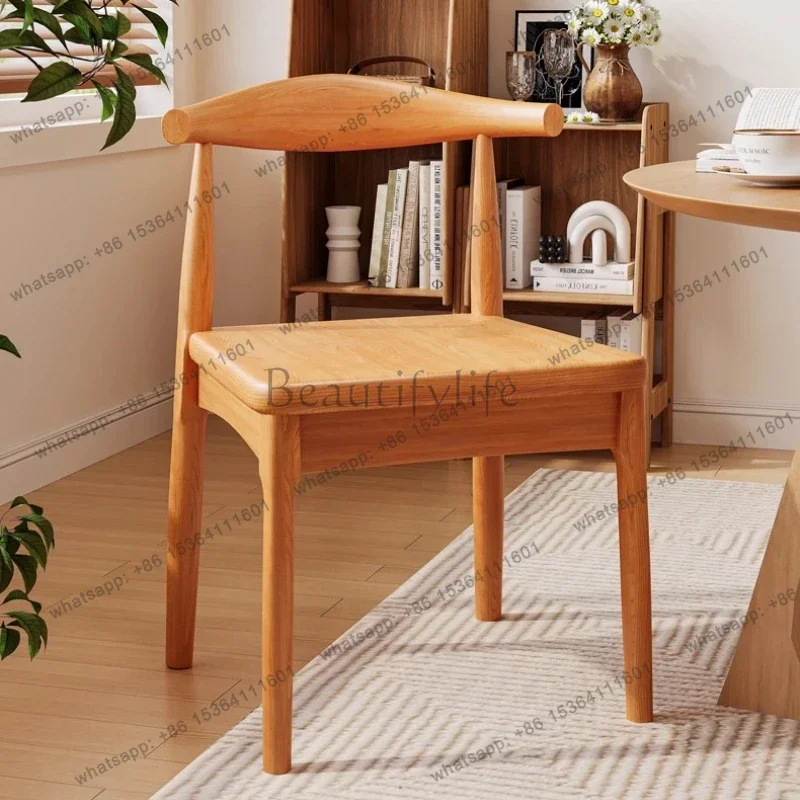 Home Nordic Solid Wood Bedroom Living Room Chair Dining Room Chairs Chairs for Kitchen Vanity Chair
Home Nordic Solid Wood Bedroom Living Room Chair Dining Room Chairs Chairs for Kitchen Vanity Chair
