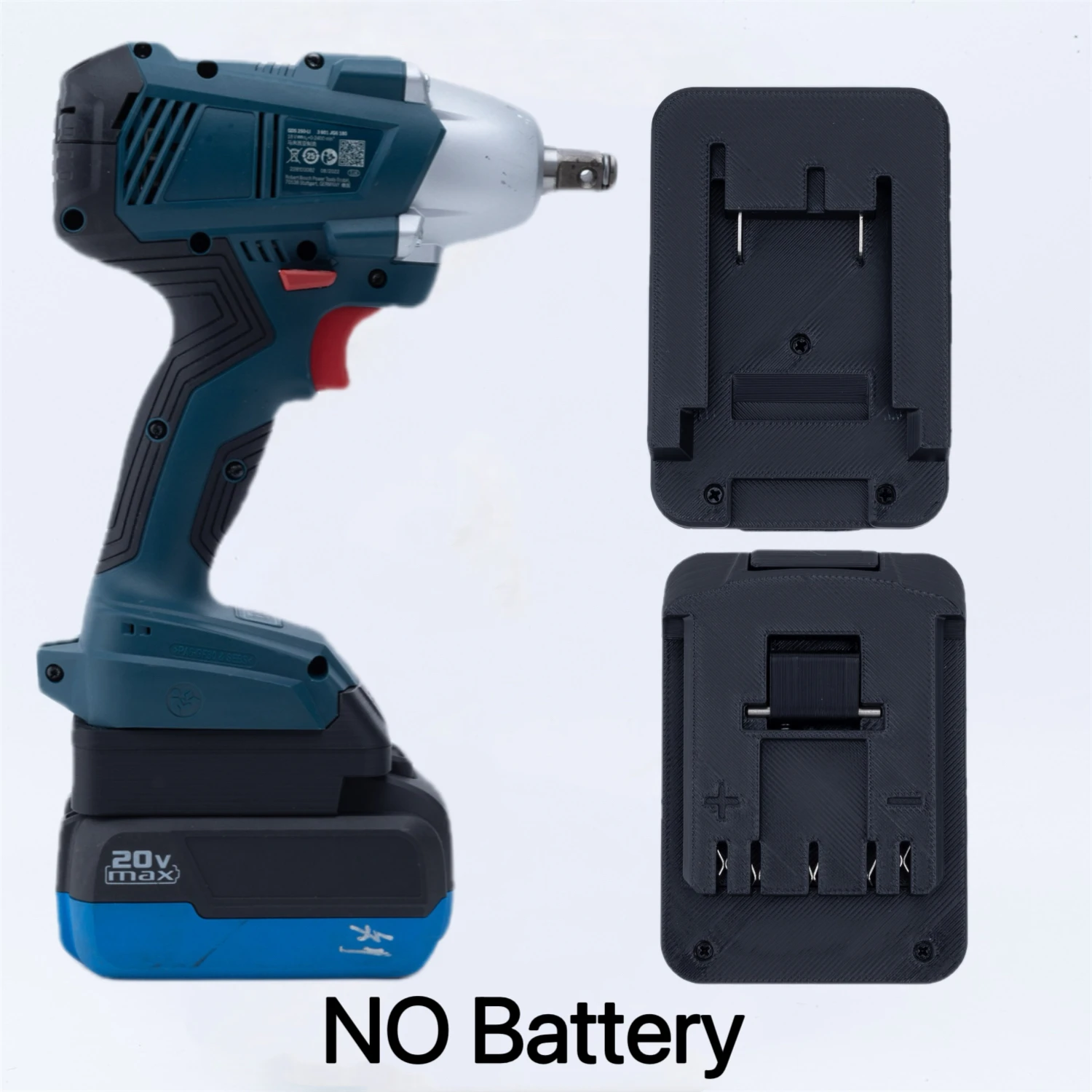 1x Battery Adapter Bosch 20V Cordless Series Portable Power Tools for Mastercraft 20V PWR POD Battery(Without battery)
1x Battery Adapter Bosch 20V Cordless Series Portable Power Tools for Mastercraft 20V PWR POD Battery(Without battery)