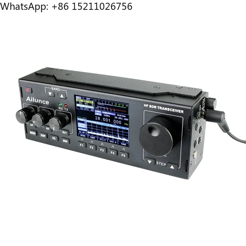 Ailunce HS1 15 Вт HF SDR трансивер коротковолновое радио мини-компактный трансивер цифровой сигнал шумоподавление трансиiv
Ailunce HS1 15 Вт HF SDR трансивер коротковолновое радио мини-компактный трансивер цифровой сигнал шумоподавление трансиiv