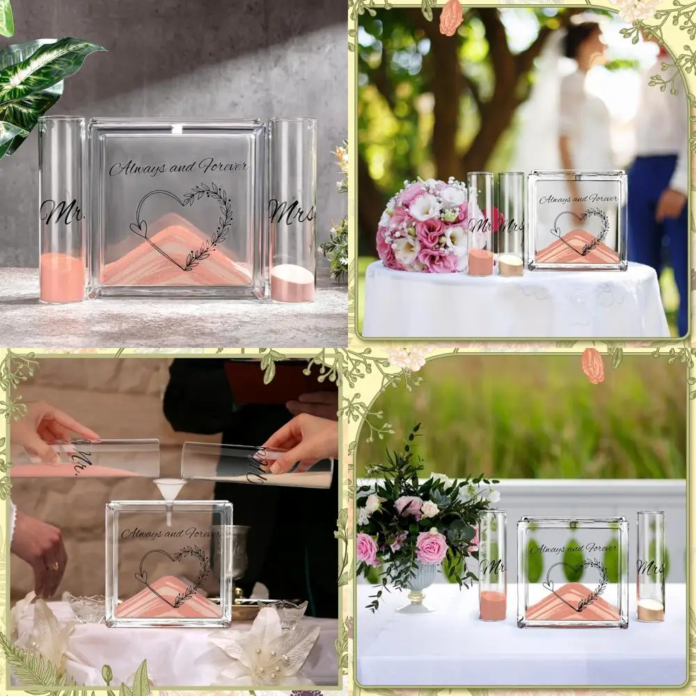 Смешанный семейный набор для песка Unity с квадратными стеклянными вазами и песком на 12 унций для помолвки, юбилея и свадебных вечеринок.
Смешанный семейный набор для песка Unity с квадратными стеклянными вазами и песком на 12 унций для помолвки, юбилея и свадебных вечеринок.