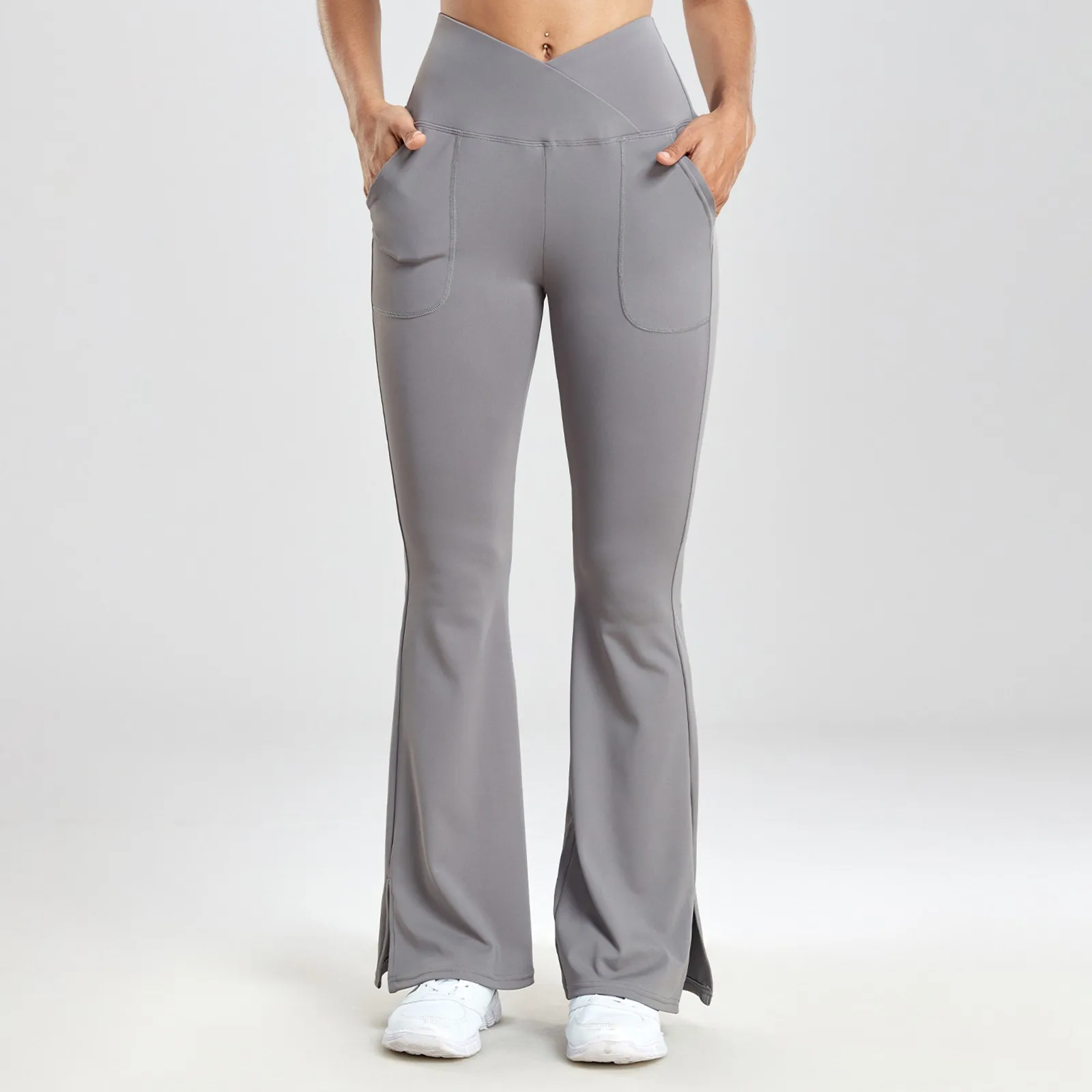 Women Low Waist Flare Pants Solid Color Slim Fit Full Length 2024 Spring Summer Legging Streetwear Jogger Sports Female Clothes
Women Low Waist Flare Pants Solid Color Slim Fit Full Length 2024 Spring Summer Legging Streetwear Jogger Sports Female Clothes