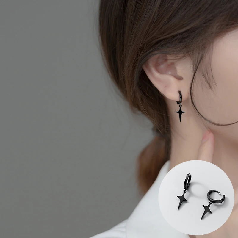 100% 925 Sterling Silver Star Earrings for Women Girl Fashion Simple Short Tassel Design Jewelry Birthday Gift Dropshipping
100% 925 Sterling Silver Star Earrings for Women Girl Fashion Simple Short Tassel Design Jewelry Birthday Gift Dropshipping