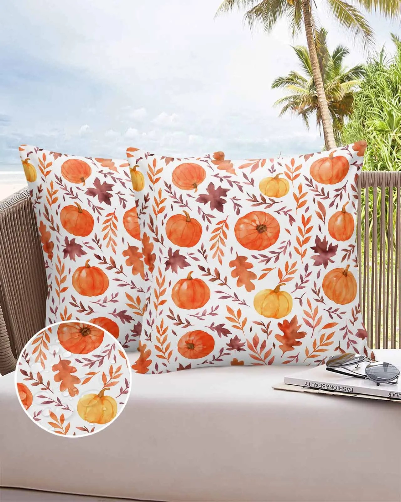 2/4PCS Waterproof Pillow Cover Retro Farm Autumn Leaves Pumpkin Outdoor Pillowcase Case Garden Patio Cushion Covers Home Decor
2/4PCS Waterproof Pillow Cover Retro Farm Autumn Leaves Pumpkin Outdoor Pillowcase Case Garden Patio Cushion Covers Home Decor