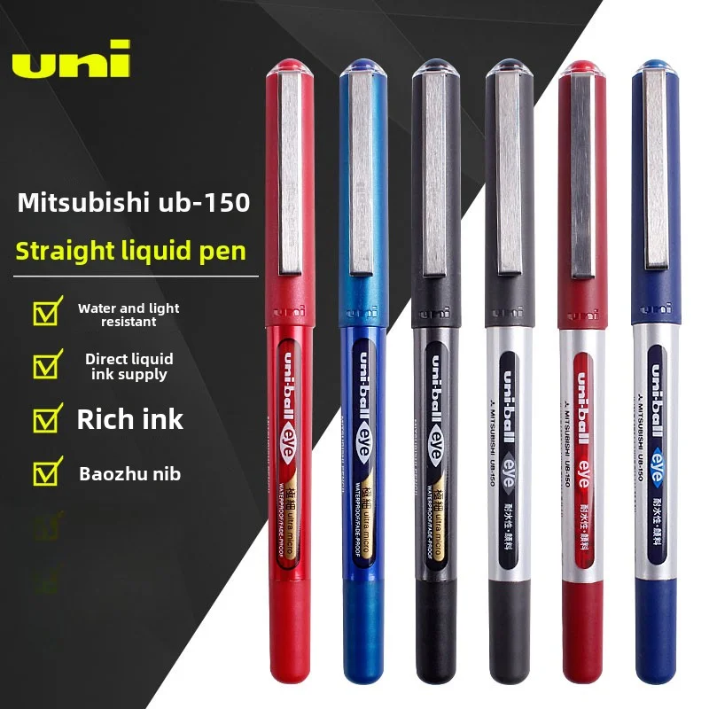 Japan Uni Mitsubishi UB-150 Gel Pen Waterproof/water-Resistant 0.38/0.5mm Uni-Ball Eye Roller Ball Pens Office &School supplies
Japan Uni Mitsubishi UB-150 Gel Pen Waterproof/water-Resistant 0.38/0.5mm Uni-Ball Eye Roller Ball Pens Office &School supplies