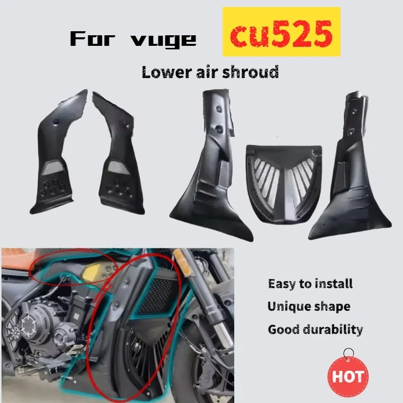 Для VOGE CU525 модифицированный нижний дефлектор, нижняя опорная пластина двигателя, декоративная крышка лотка, специальные аксессуары
Для VOGE CU525 модифицированный нижний дефлектор, нижняя опорная пластина двигателя, декоративная крышка лотка, специальные аксессуары