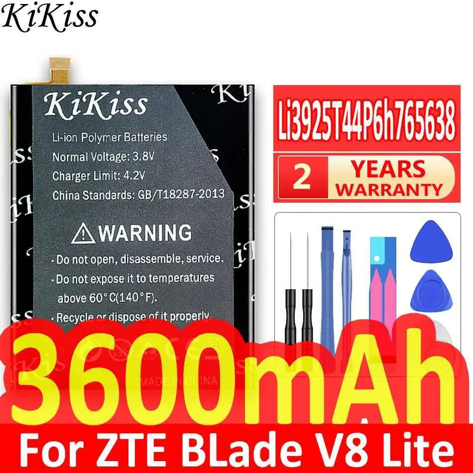 Li3925T44P6h765638 Аккумулятор мобильного телефона для Zte Blade V8 Lite 5,0 дюймов, безопасный, хорошая низкотемпературная производительность, 3600 мАч
Li3925T44P6h765638 Аккумулятор мобильного телефона для Zte Blade V8 Lite 5,0 дюймов, безопасный, хорошая низкотемпературная производительность, 3600 мАч