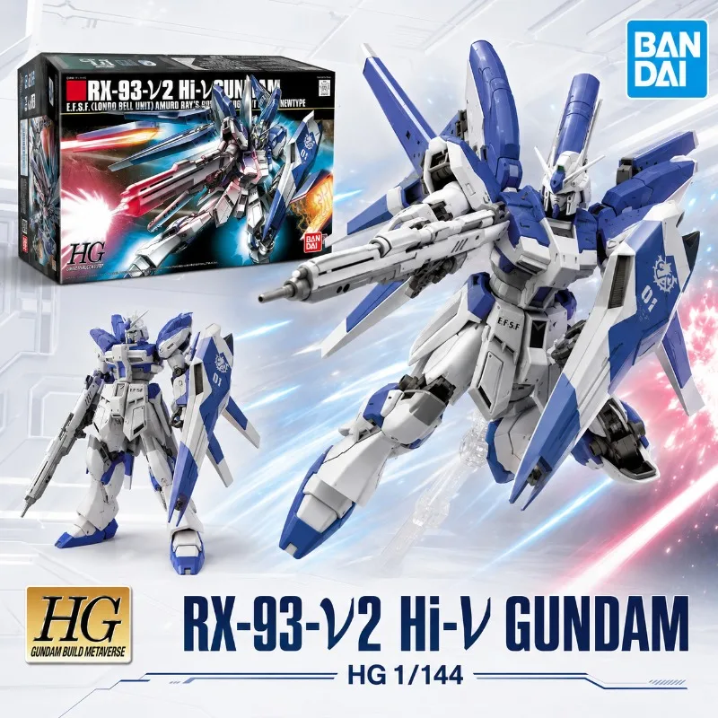 Bandai Genuine HG 1/144 RX-93-v2 Hi-Nu Gundam Mobile Suit Assembly Model Kits Anime Action Figures Toy
Bandai Genuine HG 1/144 RX-93-v2 Hi-Nu Gundam Mobile Suit Assembly Model Kits Anime Action Figures Toy