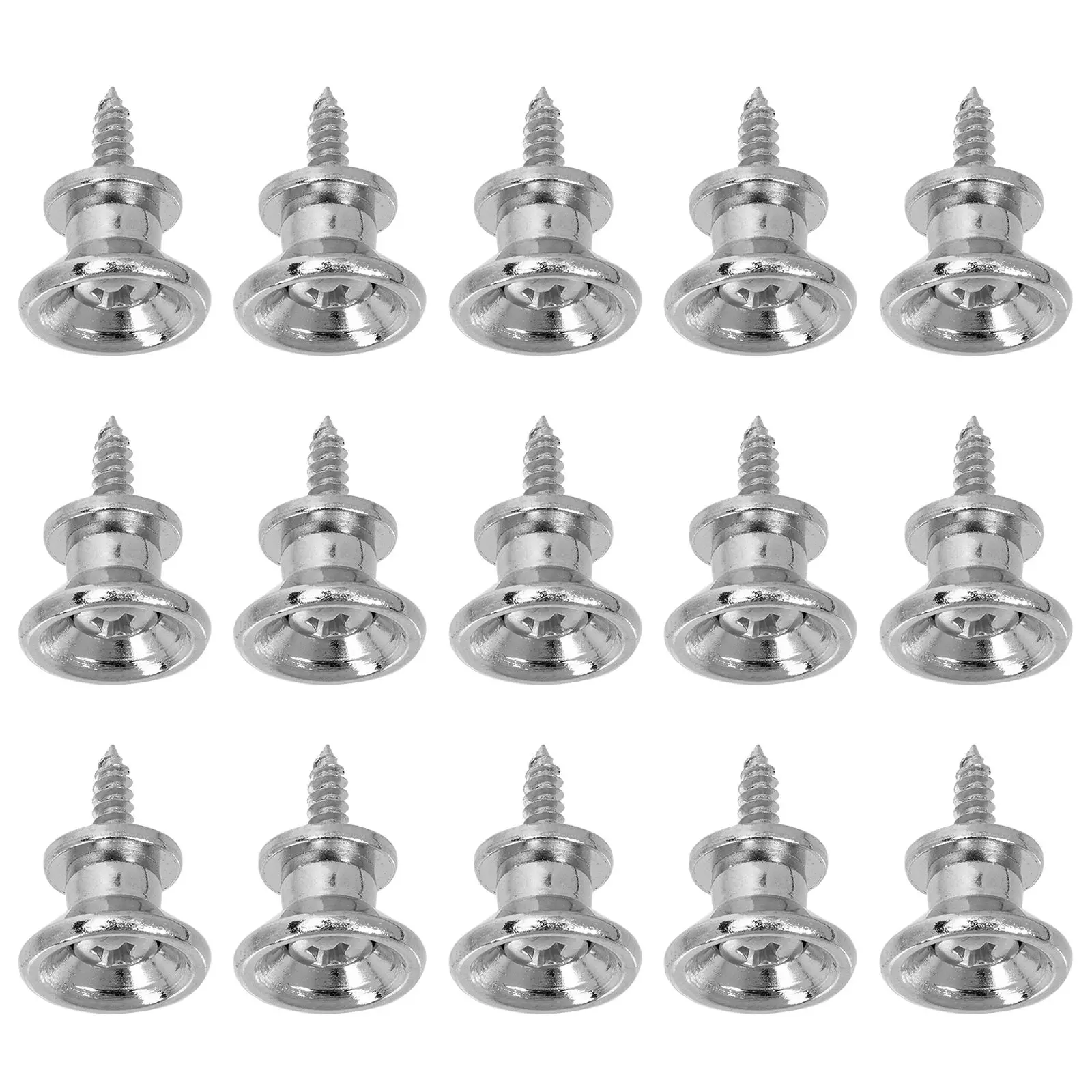 15 Pcs Guitar Strap Buttons Non Slip Metal Locking Pins for Electric Bass Acoustic Durable Easy Install Musical Instrument
15 Pcs Guitar Strap Buttons Non Slip Metal Locking Pins for Electric Bass Acoustic Durable Easy Install Musical Instrument
