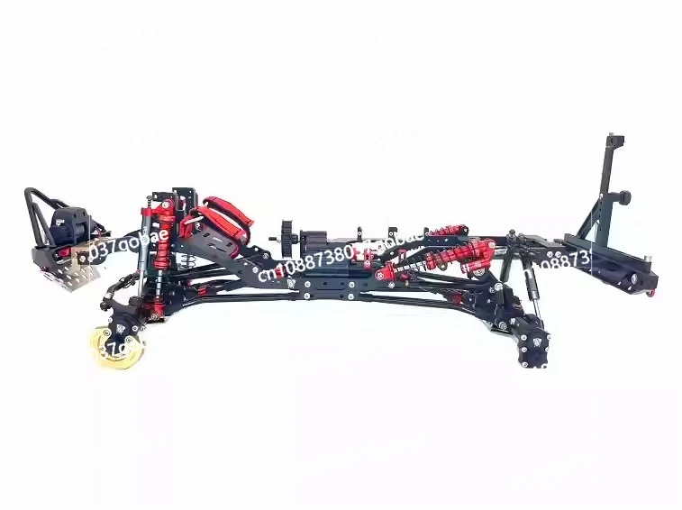 RXZ10 Full Metal Climbing Frame Double Speed Breaking Transmission Gearbox Competition-Grade Simulation Performance RXscx10