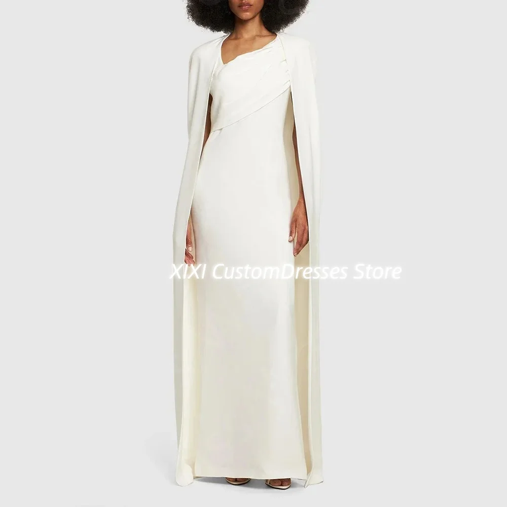 Customized فساتين سهرة V-Neck Column Floor-Length Wedding Party Dress Ruffle Zipper Up Long Sleeves Dress Women Elegant Luxury
Customized فساتين سهرة V-Neck Column Floor-Length Wedding Party Dress Ruffle Zipper Up Long Sleeves Dress Women Elegant Luxury