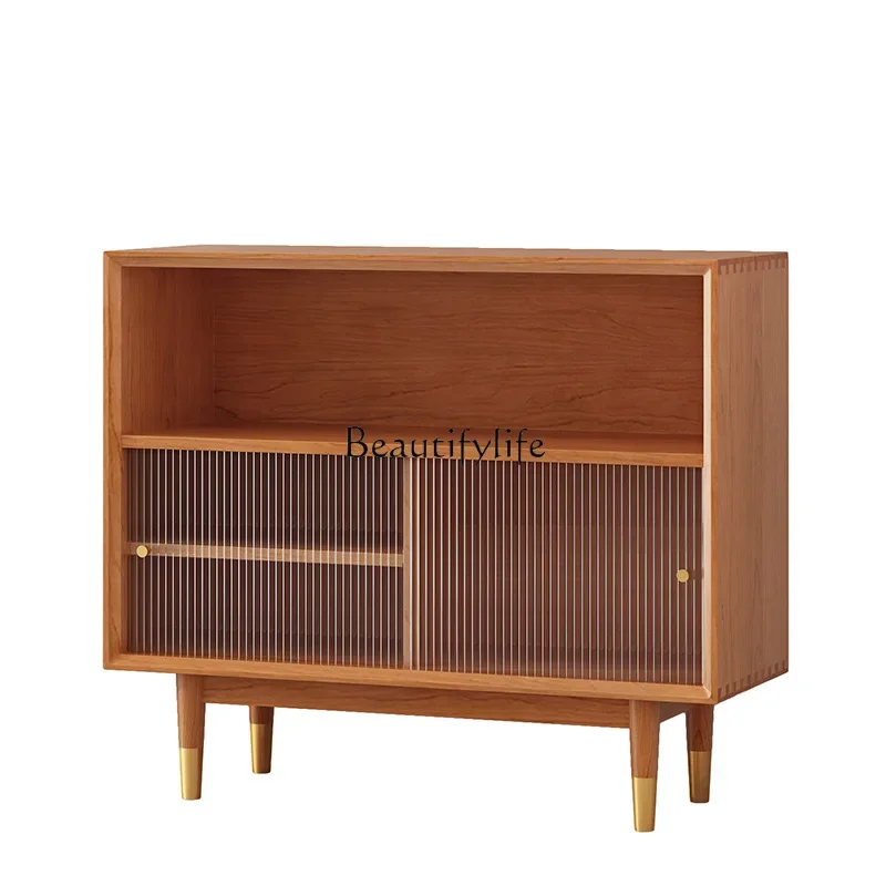 ls 18ls 18-Japanese-style solid wood dining side cabinet Nordic simple household living room glass storage locker
ls 18ls 18-Japanese-style solid wood dining side cabinet Nordic simple household living room glass storage locker