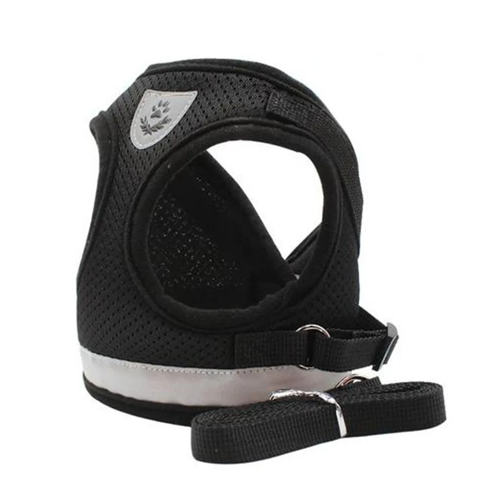 1 set Dog Harness Leash Adjustable Reflective Escape Proof Night Walking Pet Rope Black Small Medium Dogs Collar leash set
1 set Dog Harness Leash Adjustable Reflective Escape Proof Night Walking Pet Rope Black Small Medium Dogs Collar leash set
