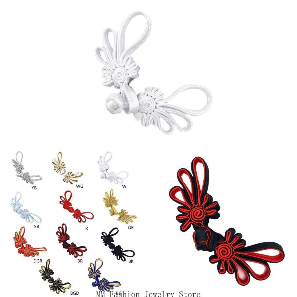 2pcs Chinese Closure Buttons Knots Sewing Buttons Adjustable Women Buttons for Clothing and Crafts D0UB
2pcs Chinese Closure Buttons Knots Sewing Buttons Adjustable Women Buttons for Clothing and Crafts D0UB