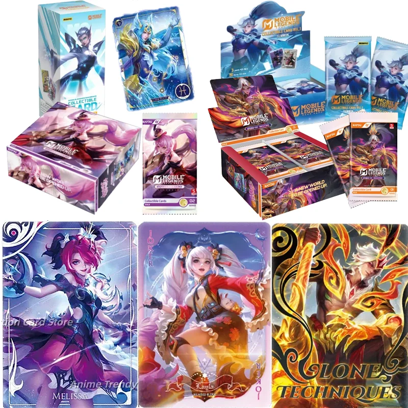 KAYOU Genuine Mobile Legends Card MLBB English Version Star Journey Game Collectible Card Toy Gift Peripheral
KAYOU Genuine Mobile Legends Card MLBB English Version Star Journey Game Collectible Card Toy Gift Peripheral
