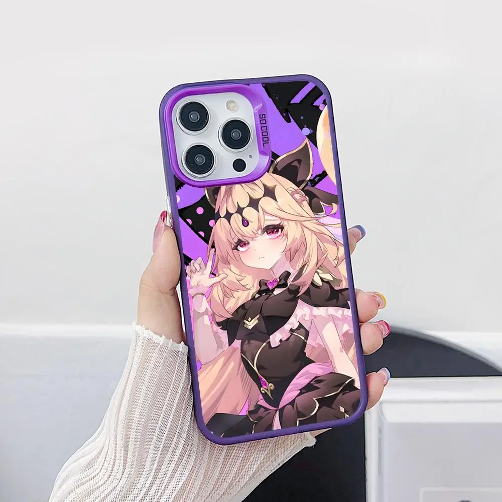 Cure Arcana Shadow Phone Case for iPhone 17 16 15 14 13 12 11 X XR XS Air Pro Max Plus Purple Colorful Silver Cover
Cure Arcana Shadow Phone Case for iPhone 17 16 15 14 13 12 11 X XR XS Air Pro Max Plus Purple Colorful Silver Cover