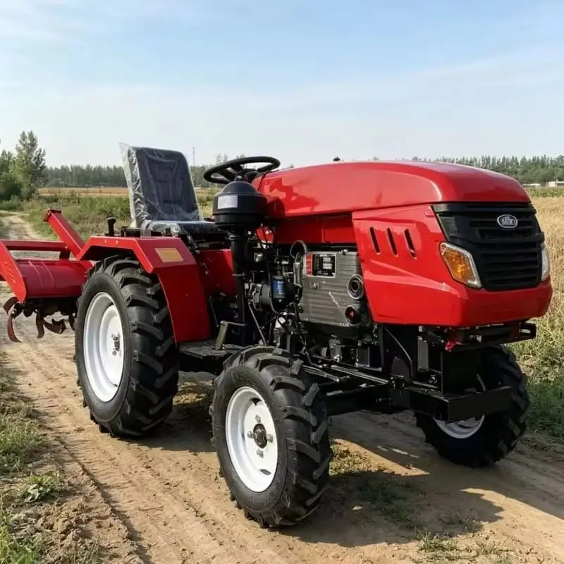 Customized Four-wheel rotary tiller, high-power four-wheel drive wheeled tractor, high-efficiency four-wheel farm tiller
Customized Four-wheel rotary tiller, high-power four-wheel drive wheeled tractor, high-efficiency four-wheel farm tiller