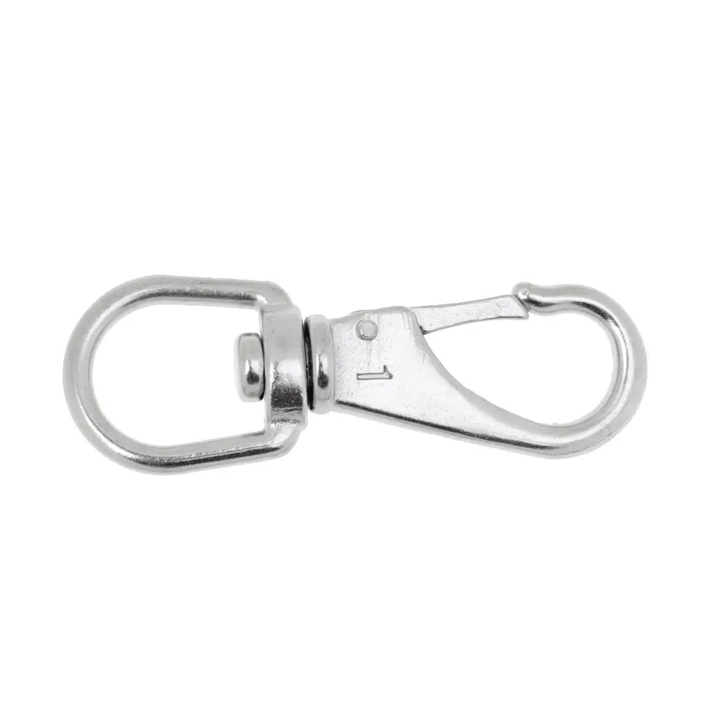 Marine Stainless Steel Boat Snap Hook Eye Carabiner Spring Clip for Fishing Pet Chain Keychain Usage
Marine Stainless Steel Boat Snap Hook Eye Carabiner Spring Clip for Fishing Pet Chain Keychain Usage