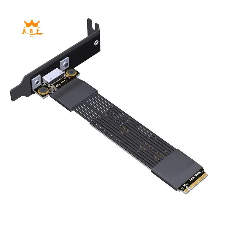 A08E-PCIE 4.0 X4 Gen4 M.2 Nvme To SFF-8611/8612 Adapter Oculink Graphics Card External Extension Cable W/ Half-Height Baffle
A08E-PCIE 4.0 X4 Gen4 M.2 Nvme To SFF-8611/8612 Adapter Oculink Graphics Card External Extension Cable W/ Half-Height Baffle