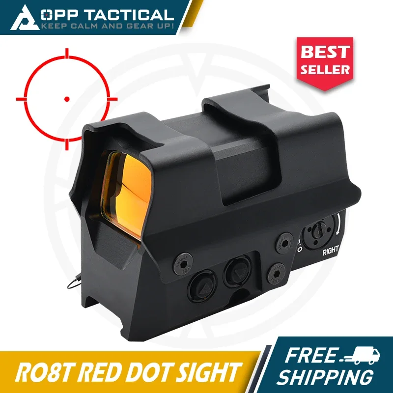 Tactical Romeo-8T Holographic Optic Red Dot Sight 1x38mm RifleScope Fit 20mm Picatinny of Hunting and Airsoft with Full Markings
Tactical Romeo-8T Holographic Optic Red Dot Sight 1x38mm RifleScope Fit 20mm Picatinny of Hunting and Airsoft with Full Markings