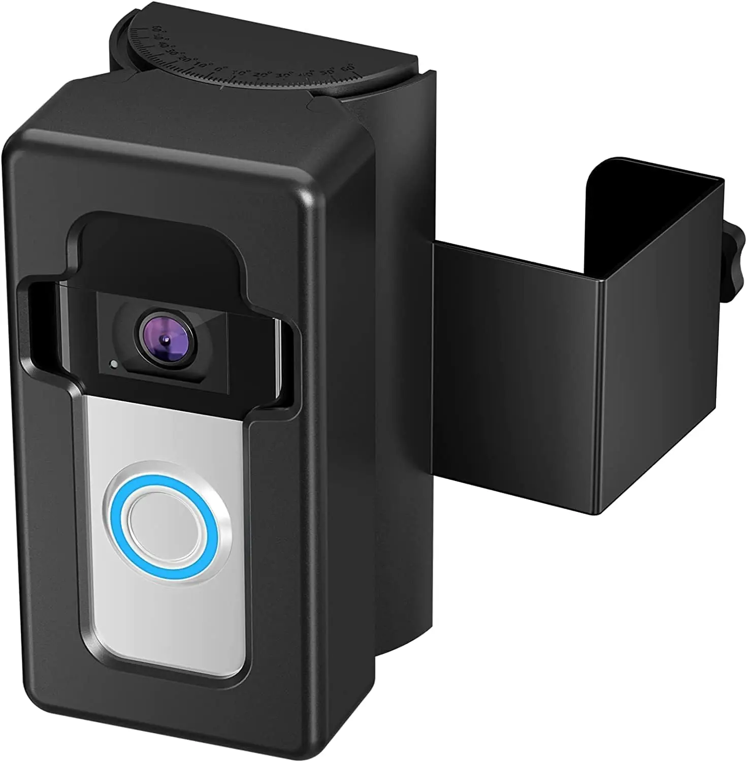 Video Doorbell Mount with Angle Adjustment 35-135 Degree, Anti-Theft No-Drill Corner Kit for Apartment and Home
Video Doorbell Mount with Angle Adjustment 35-135 Degree, Anti-Theft No-Drill Corner Kit for Apartment and Home