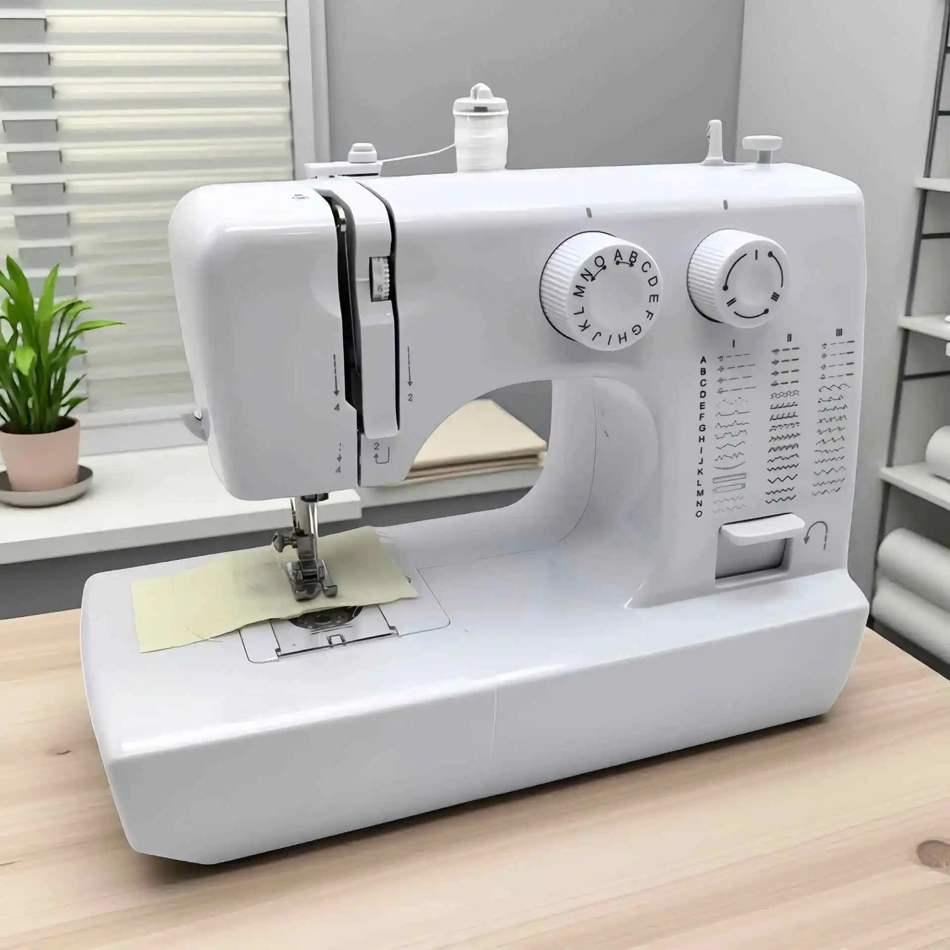 Многофункциональная портативная швейная машина 818 с 45 стежками и функцией подгибки края
Многофункциональная портативная швейная машина 818 с 45 стежками и функцией подгибки края