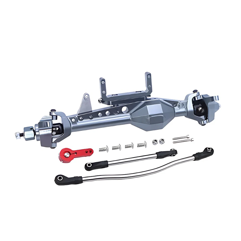 Metal Aluminum Front Straight Complete Axle Front Axle For 1/10 Axial SCX10 RC Crawler Upgrade Parts
Metal Aluminum Front Straight Complete Axle Front Axle For 1/10 Axial SCX10 RC Crawler Upgrade Parts