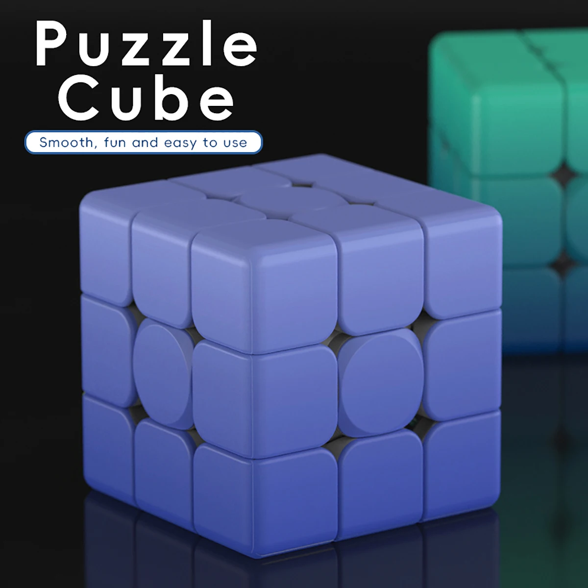 3x3x3 Magic Cube Puzzle UV Printed 3D purple gradient Stress-Relieving Professional Smooth Speed Game Toy for Children Gift
3x3x3 Magic Cube Puzzle UV Printed 3D purple gradient Stress-Relieving Professional Smooth Speed Game Toy for Children Gift