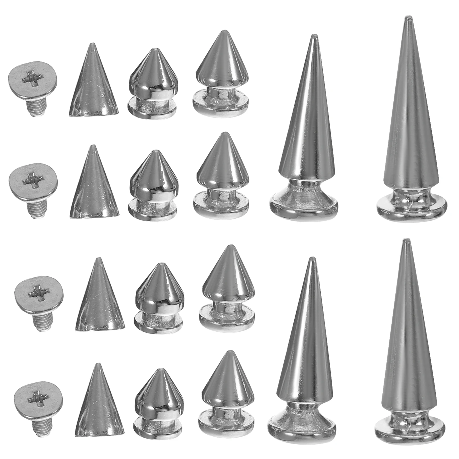 Punk Rivets Clothing Accessories Cone Crafting DIY Spikes Studs For Craft Retro Style Fashion Decorative Pieces
Punk Rivets Clothing Accessories Cone Crafting DIY Spikes Studs For Craft Retro Style Fashion Decorative Pieces